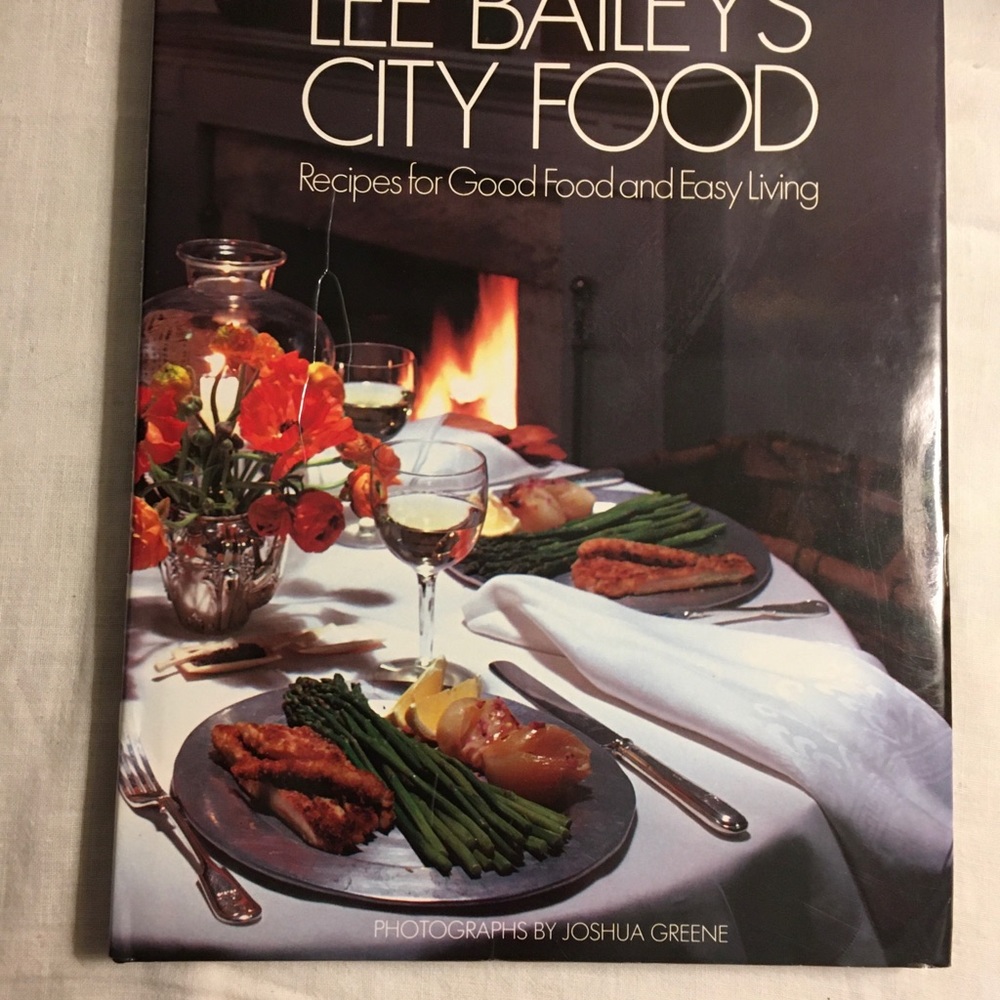 Hard covered cookbook